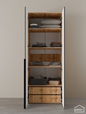 Шкаф Linnea MHR-2-4 2050х800х510 (ДВ-М 11.1.25) в Елабуге - elabuga.ok-mebel.com | фото 5