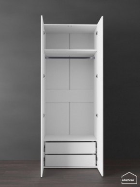 Шкаф Linnea MHR-2PO-3 2050х800х510 (Белый-М 11.1.2) в Елабуге - elabuga.ok-mebel.com | фото 4
