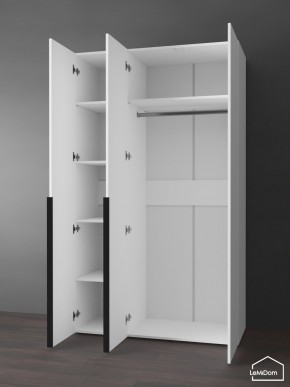 Шкаф Linnea MHR-3-1 2050х1200х510 (Белый-М 11.1.1) в Елабуге - elabuga.ok-mebel.com | фото 5