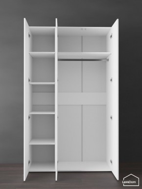 Шкаф Linnea MHR-3PO-1 2050х1200х510 (Белый-М 11.1.2) в Елабуге - elabuga.ok-mebel.com | фото 5