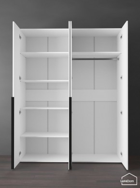 Шкаф Linnea MHR-4-1 2050х1600х510 (Белый-М 11.1.2) в Елабуге - elabuga.ok-mebel.com | фото 4