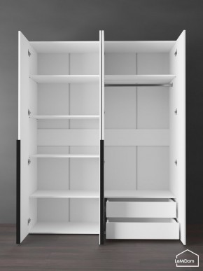 Шкаф Linnea MHR-4-2 2050х1600х510 (Белый-М 11.1.2) в Елабуге - elabuga.ok-mebel.com | фото 5