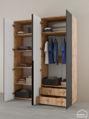 Шкаф Linnea MHR-4-2 2050х1600х510 (ДВ-М 11.1.25) в Елабуге - elabuga.ok-mebel.com | фото 5