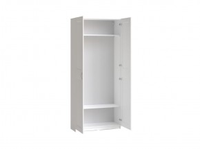 Шкаф МАКС двухстворчатый, цвет белый в Елабуге - elabuga.ok-mebel.com | фото 2