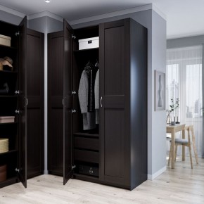 Шкаф МАКС однодверный, цвет Дуб Венге в Елабуге - elabuga.ok-mebel.com | фото 4