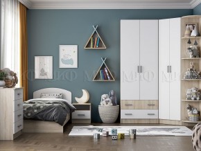 МАРТИНА Шкаф (Белый глянец/дуб сонома) в Елабуге - elabuga.ok-mebel.com | фото 3