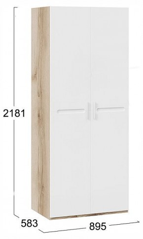 Шкаф платяной Фьюжн ТД-260.07.02 в Елабуге - elabuga.ok-mebel.com | фото 4