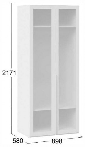 Шкаф платяной Порто СМ-393.07.009 в Елабуге - elabuga.ok-mebel.com | фото 3