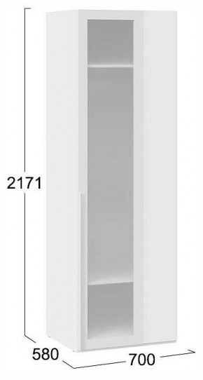Шкаф платяной Порто СМ-393.07.011 в Елабуге - elabuga.ok-mebel.com | фото 4