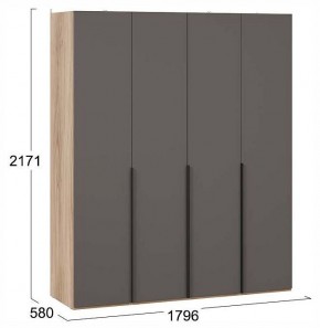 Шкаф платяной Порто СМ-393.07.110 в Елабуге - elabuga.ok-mebel.com | фото 3