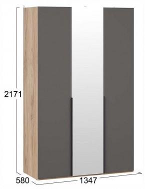 Шкаф платяной Порто СМ-393.07.112 в Елабуге - elabuga.ok-mebel.com | фото 3