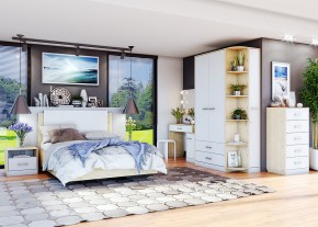Шкаф "Милана" 2-х створчатый с 2 ящиками в Елабуге - elabuga.ok-mebel.com | фото 2