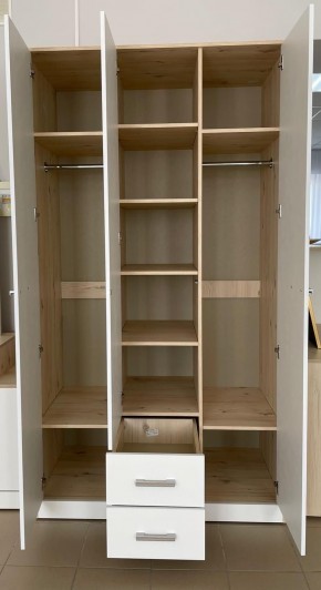 Шкаф "Милана" 3-х створчатый с 2 ящиками по центру в Елабуге - elabuga.ok-mebel.com | фото 2