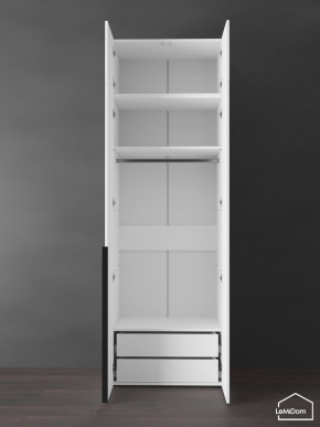 Шкаф с антресолью Linnea MHR-2A-3 2450х800х510 (Белый-М 11.1.2) в Елабуге - elabuga.ok-mebel.com | фото 6