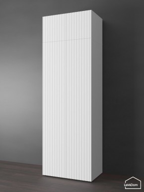 Шкаф с антресолью Linnea MHR-2POA-1 2450х800х510 (Белый-М 11.1.2) в Елабуге - elabuga.ok-mebel.com | фото