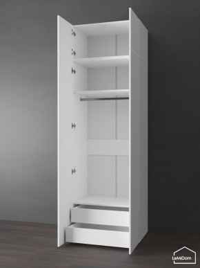 Шкаф с антресолью Linnea MHR-2POA-3 2450х800х510 (Белый-М 11.1.1) в Елабуге - elabuga.ok-mebel.com | фото 6