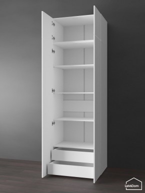 Шкаф с антресолью Linnea MHR-2POA-4 2450х800х510 (Белый-М 11.1.1) в Елабуге - elabuga.ok-mebel.com | фото 5