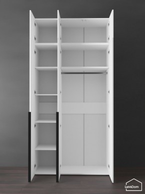 Шкаф с антресолью Linnea MHR-3A-1 2450х1200х510 (Белый-М 11.1.2) в Елабуге - elabuga.ok-mebel.com | фото 5