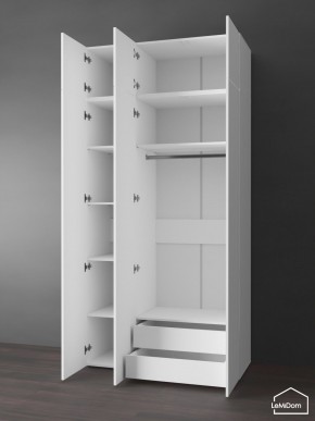 Шкаф с антресолью Linnea MHR-3POA-2 2450х1200х510 (Белый-М 11.1.1) в Елабуге - elabuga.ok-mebel.com | фото 5