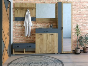 Шкаф ун-й с зеркалом НКМ Бостон Секция 5 в Елабуге - elabuga.ok-mebel.com | фото 2