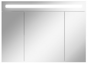 Шкаф-зеркало Аврора 100 с подсветкой LED Домино (DV8012HZ) в Елабуге - elabuga.ok-mebel.com | фото