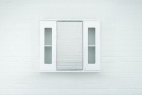 Шкаф-зеркало Кристалл 80 АЙСБЕРГ (DA1804HZ) в Елабуге - elabuga.ok-mebel.com | фото 4