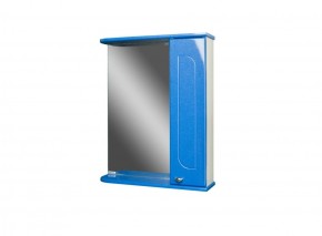 Шкаф-зеркало Радуга Синий металлик 50 ПРАВЫЙ АЙСБЕРГ (DA1128HZR) в Елабуге - elabuga.ok-mebel.com | фото 1