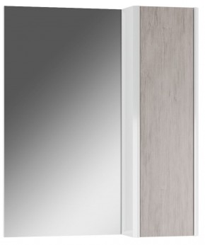 Шкаф-зеркало Uno 60 Дуб серый левый/правый Домино (DU1503HZ) в Елабуге - elabuga.ok-mebel.com | фото 1