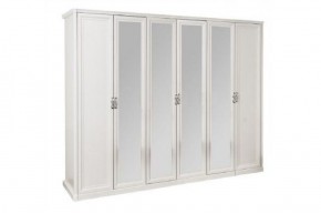Спальня Мишель 6-ти ств (белый матовый/экокожа) в Елабуге - elabuga.ok-mebel.com | фото 2