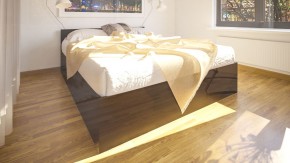 Стандарт Кровать 1600, цвет венге, ШхГхВ 163,5х203,5х70 см., сп.м. 1600х2000 мм., без матраса, основание есть в Елабуге - elabuga.ok-mebel.com | фото 6