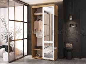 СТЕЛЛА-1 Прихожая (ЛДСП) дуб крафт/белый в Елабуге - elabuga.ok-mebel.com | фото 3