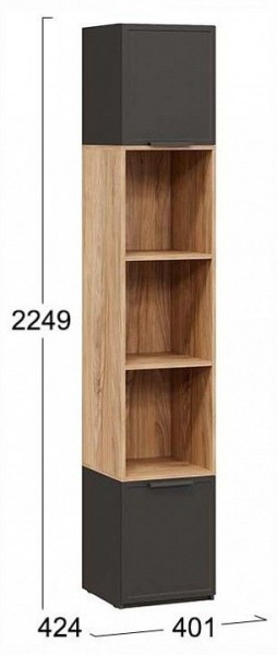 Стеллаж комбинированный Стелла в Елабуге - elabuga.ok-mebel.com | фото 4