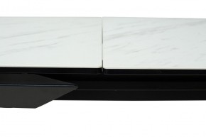 Стол CREMONA 180 KL-99 Белый мрамор матовый, итальянская керамика / черный каркас, ®DISAUR в Елабуге - elabuga.ok-mebel.com | фото 12