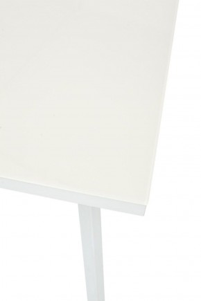 Стол ФИН 120 Латте, стекло/ Белый каркас М-City в Елабуге - elabuga.ok-mebel.com | фото 7