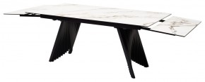 Стол IVAR 180 MARBLES KL-188 Контрастный мрамор, итальянская керамика, ®DISAUR в Елабуге - elabuga.ok-mebel.com | фото 9