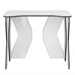 Стол компьютерный Геймер 1 (Белый/Чёрный) в Елабуге - elabuga.ok-mebel.com | фото 2