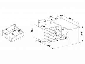 Стол компьютерный КСТ-109Л в Елабуге - elabuga.ok-mebel.com | фото 4