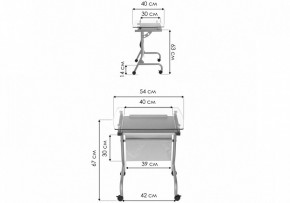 Стол компьютерный Riko в Елабуге - elabuga.ok-mebel.com | фото 7