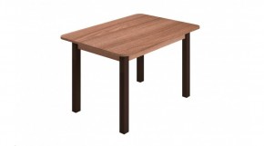 Стол ЛДСП (опоры черные) ясень шимо темный в Елабуге - elabuga.ok-mebel.com | фото
