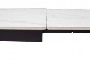 Стол LIVORNO 180 MATT WHITE MARBLE SOLID CERAMIC / BLACK, ®DISAUR в Елабуге - elabuga.ok-mebel.com | фото 3