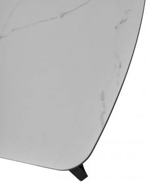 Стол RASMUS 160 TL-45 Белый мрамор, испанская керамика / черный каркас, ®DISAUR в Елабуге - elabuga.ok-mebel.com | фото 6