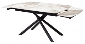 Стол RIVOLI 140 GLOSS LUXURY PANDORA SOLID CERAMIC / BLACK, ®DISAUR в Елабуге - elabuga.ok-mebel.com | фото 6