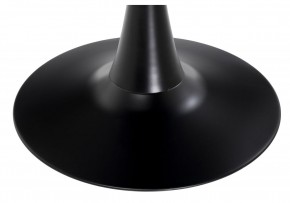 Стол стеклянный Tulip 90x74 black glass в Елабуге - elabuga.ok-mebel.com | фото 3
