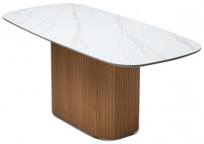 Стол TAMPA 180 цвет БЕЛЫЙ МРАМОР M326, керамика / Каркас OAK, ®DISAUR в Елабуге - elabuga.ok-mebel.com | фото 7