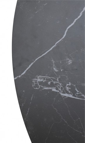 Стол TERNI 120 MATT BLACK MARBLE SOLID CERAMIC Черный мрамор матовый, керамика /Черн.каркас, ®DISAUR в Елабуге - elabuga.ok-mebel.com | фото 9
