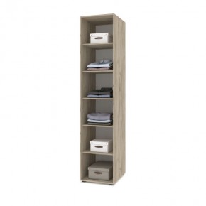 СТОУН С13 Шкаф-пенал (дуб золотой/графит) в Елабуге - elabuga.ok-mebel.com | фото 3