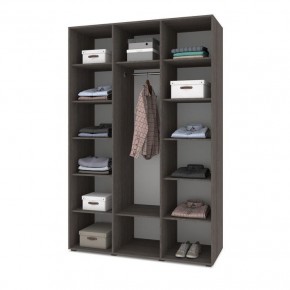СТОУН С32 Шкаф 3-х створчатый (серый дуб/белый) в Елабуге - elabuga.ok-mebel.com | фото 3