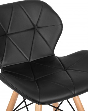 Стул барный DOBRIN BUTTERFLY BAR, ножки светлый бук, цвет чёрный в Елабуге - elabuga.ok-mebel.com | фото 8
