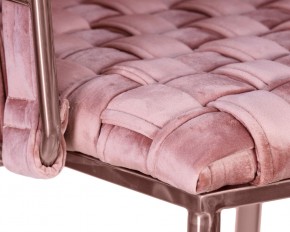 Стул барный DOBRIN EMMA ROSE GOLD, розовый велюр (VF-10) в Елабуге - elabuga.ok-mebel.com | фото 7