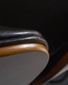 Стул барный DOBRIN JACK BLACK, цвет черный глянец PU ABD 002 в Елабуге - elabuga.ok-mebel.com | фото 2
